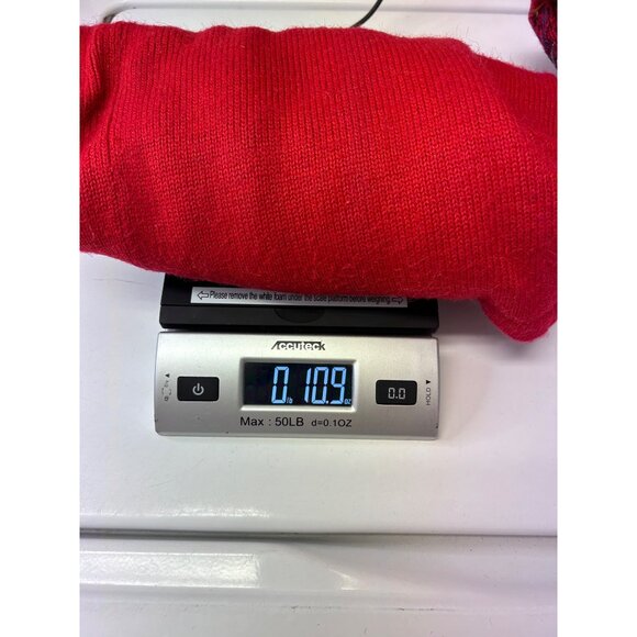 Koret Women’s Red Beaded Vest | VTG 90s Grandma Core Christmas Holiday Sweater L - Picture 10 of 10